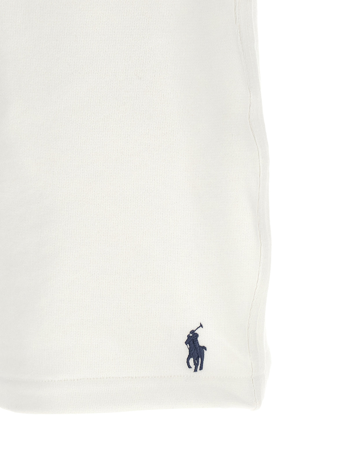 Polo Ralph Lauren White Cotton Bermuda Shorts