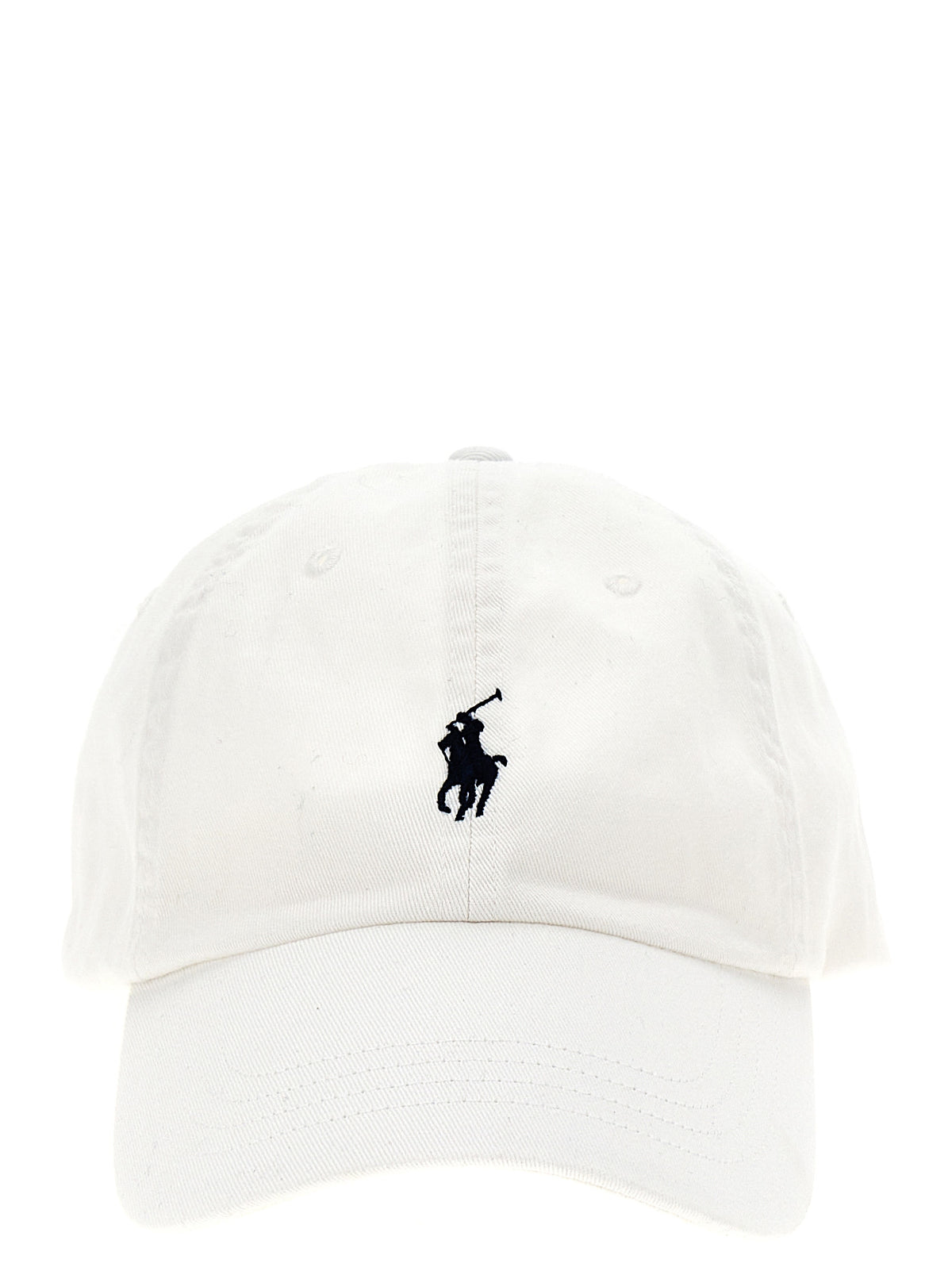 Polo Ralph Lauren White Cotton Cap (Baseball Hat)