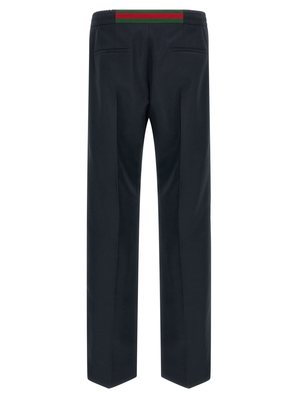 Gucci Blue Polyester Casual Pants