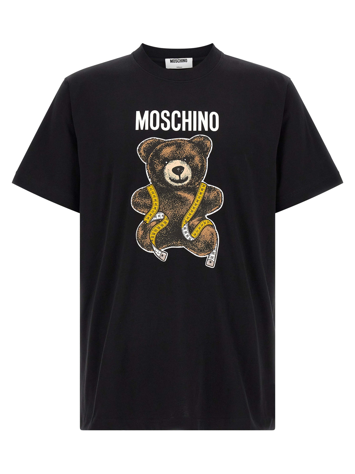 Moschino Black Cotton T-Shirt