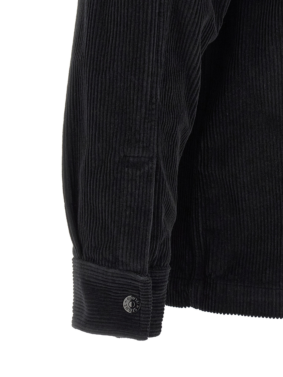 Stone Island Black Cotton Blouse