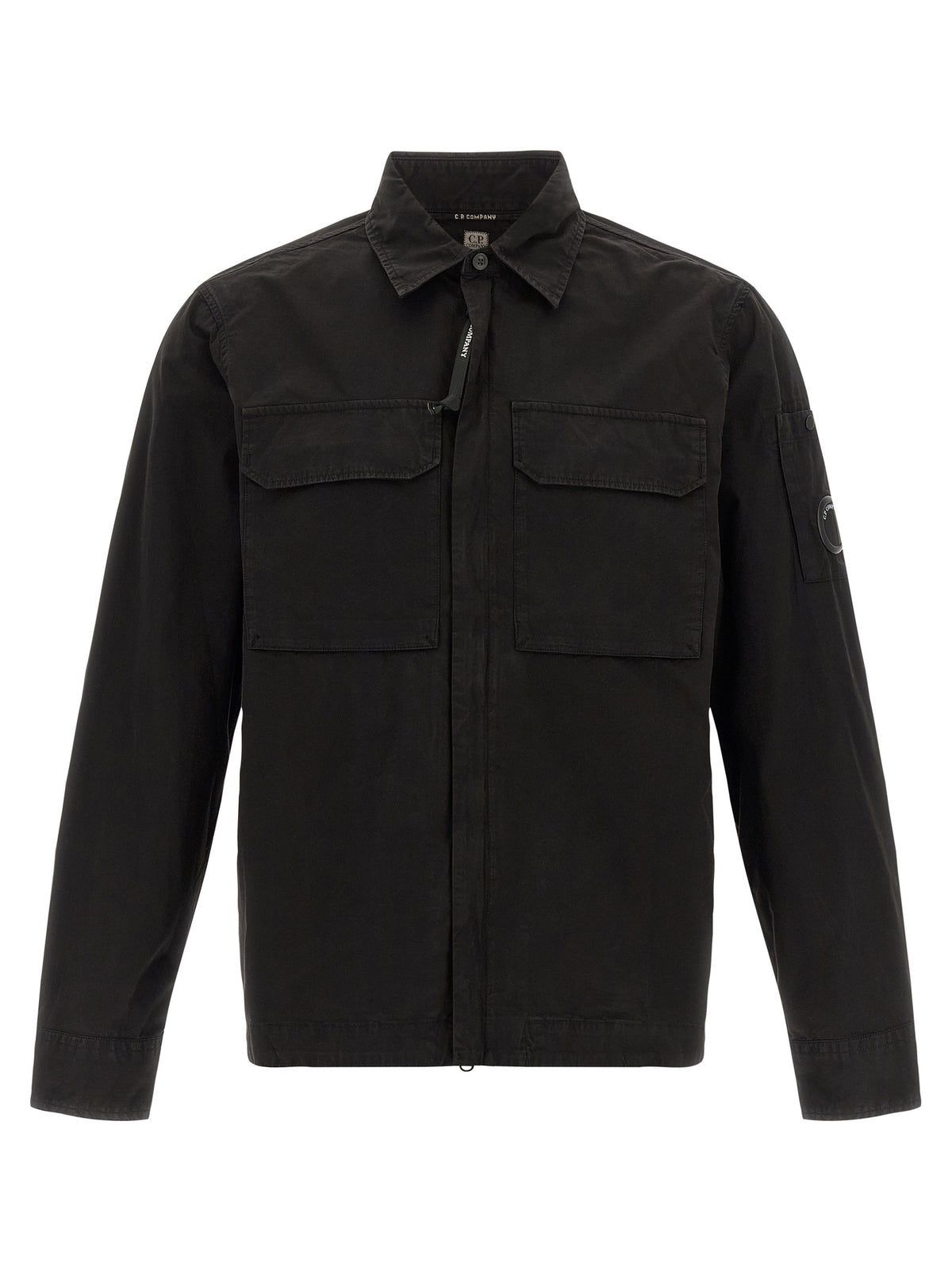 C.P. Company Black Cotton Blouse