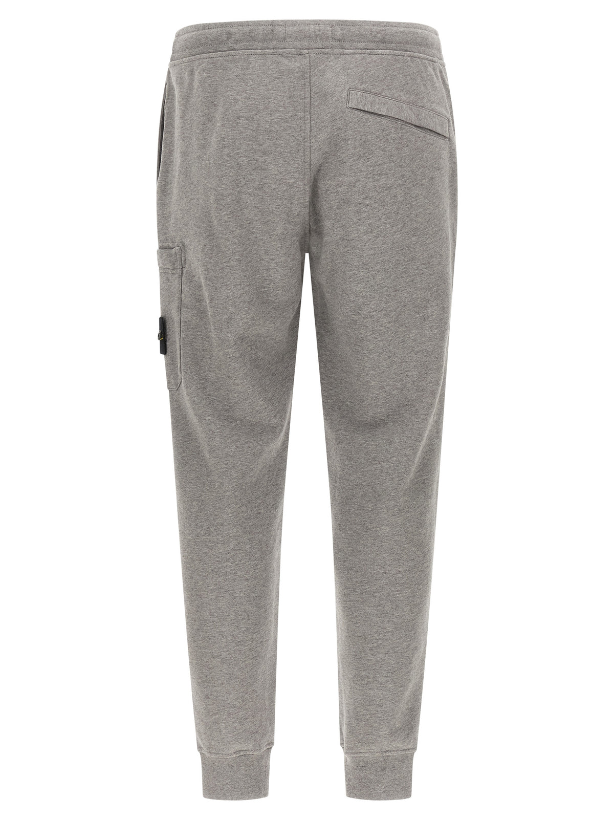 Stone Island Gray Cotton Joggers (Workout Pants)
