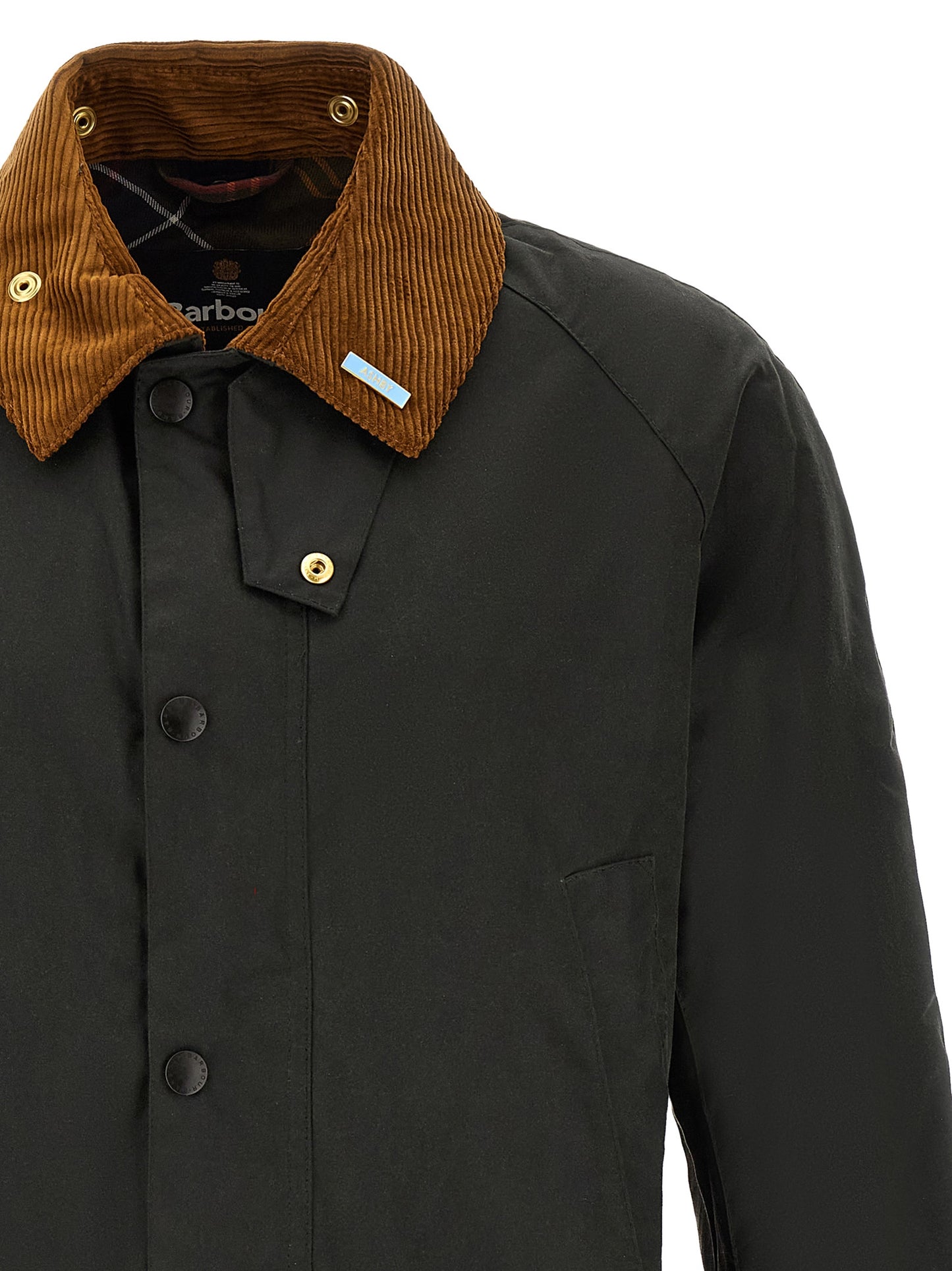 Barbour Bicolor Cotton Shell Jacket