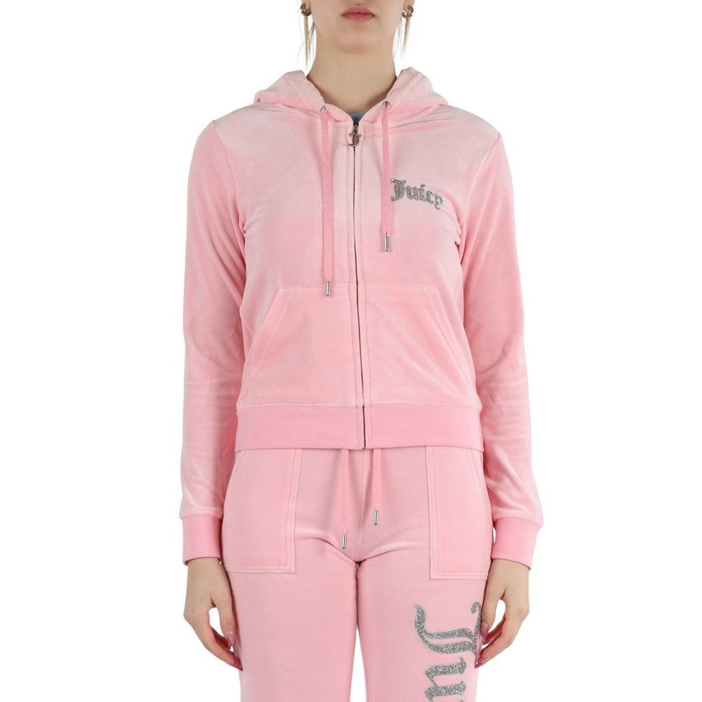 Juicy Couture Pink Polyester Sweatshirt