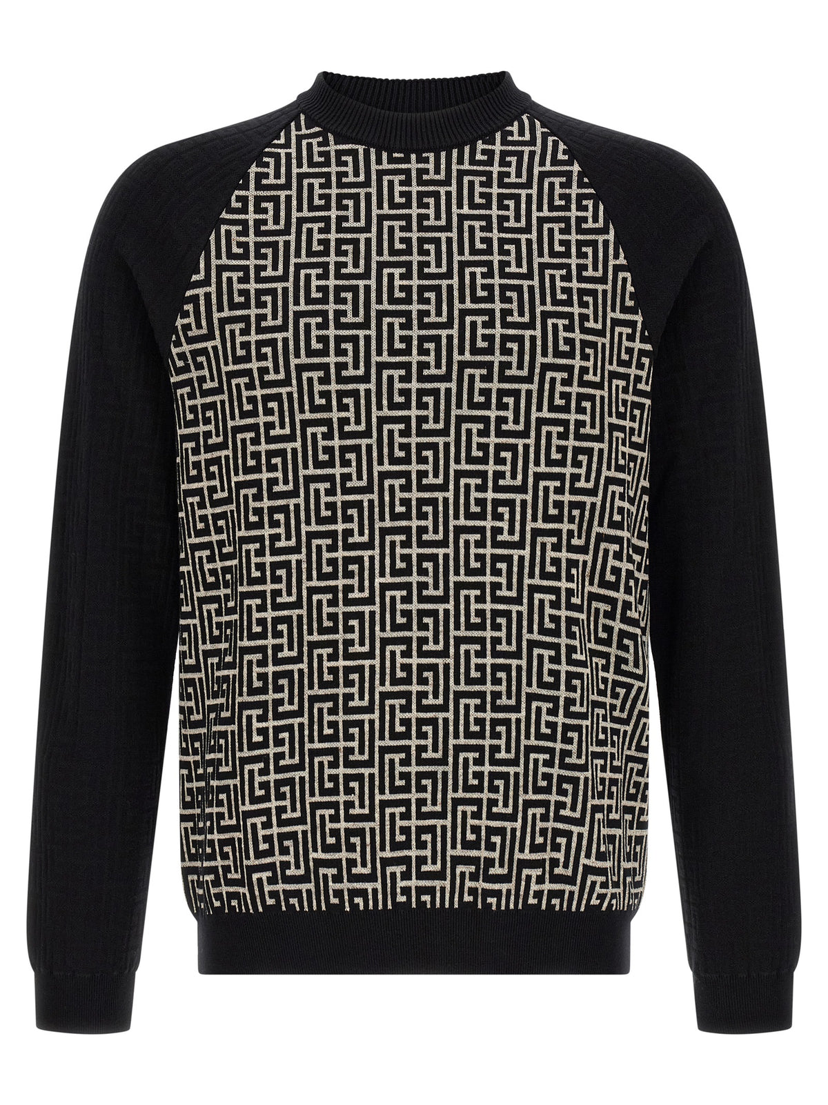 Balmain Bicolor Cotton Cardigan