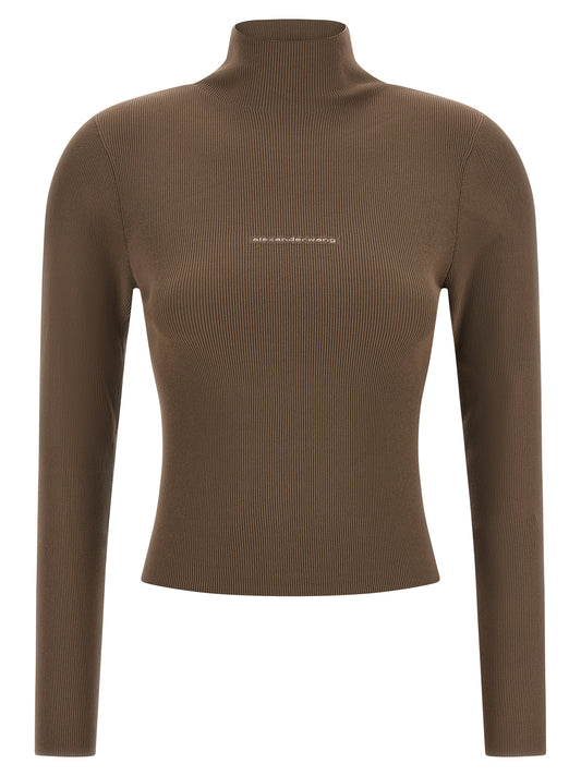 Alexander Wang Beige Polyamide Sweater