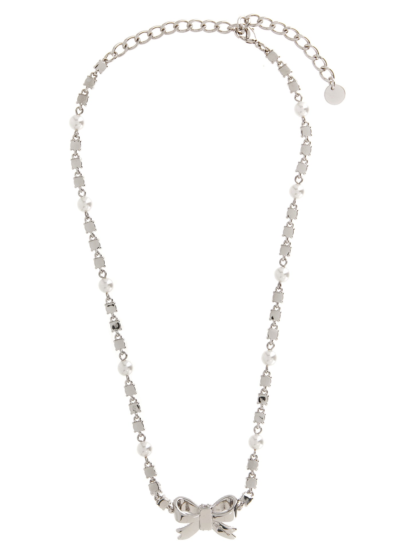 Self-Portrait Silver Brass Necklace
