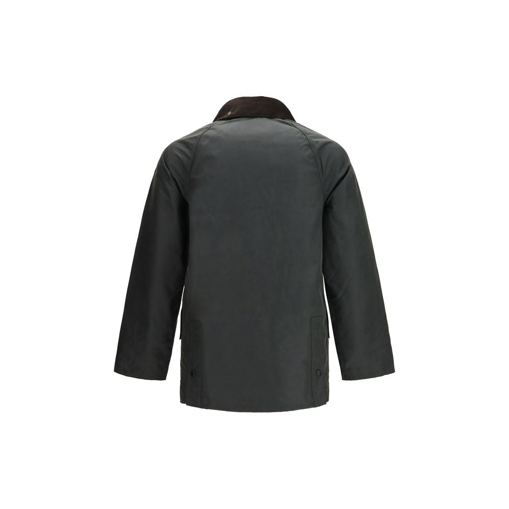 Barbour Gray Cotton Shell Jacket