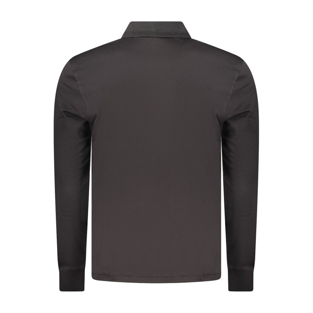 Hugo Boss Black Cotton Men's Polo Shirt