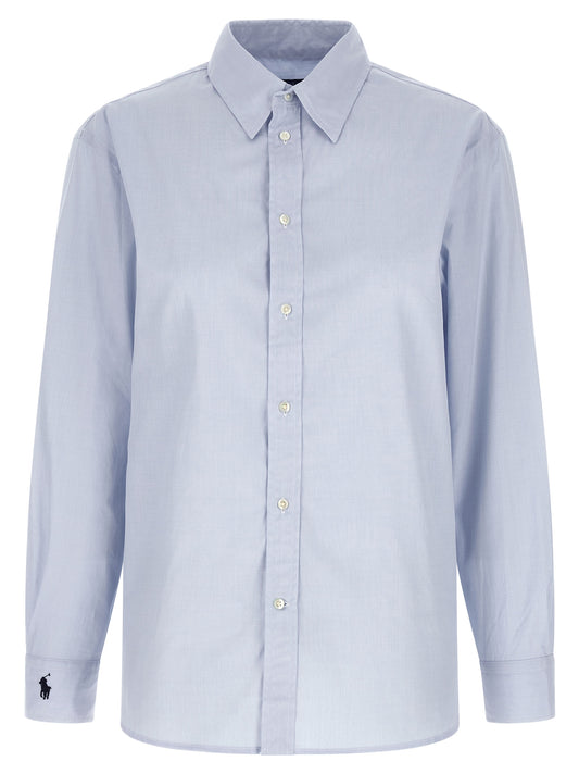 Polo Ralph Lauren Blue Cotton Shirt