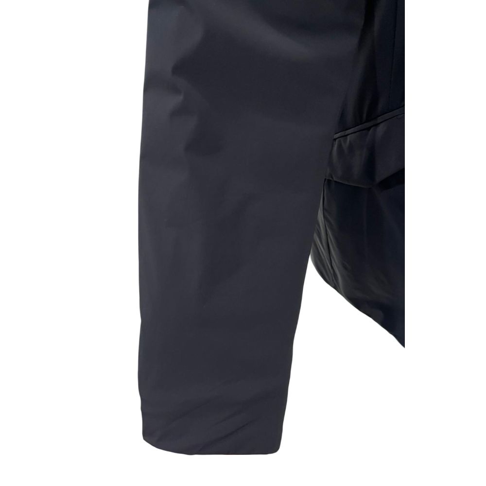 Baldinini Trend Blue Nylon Women Coat