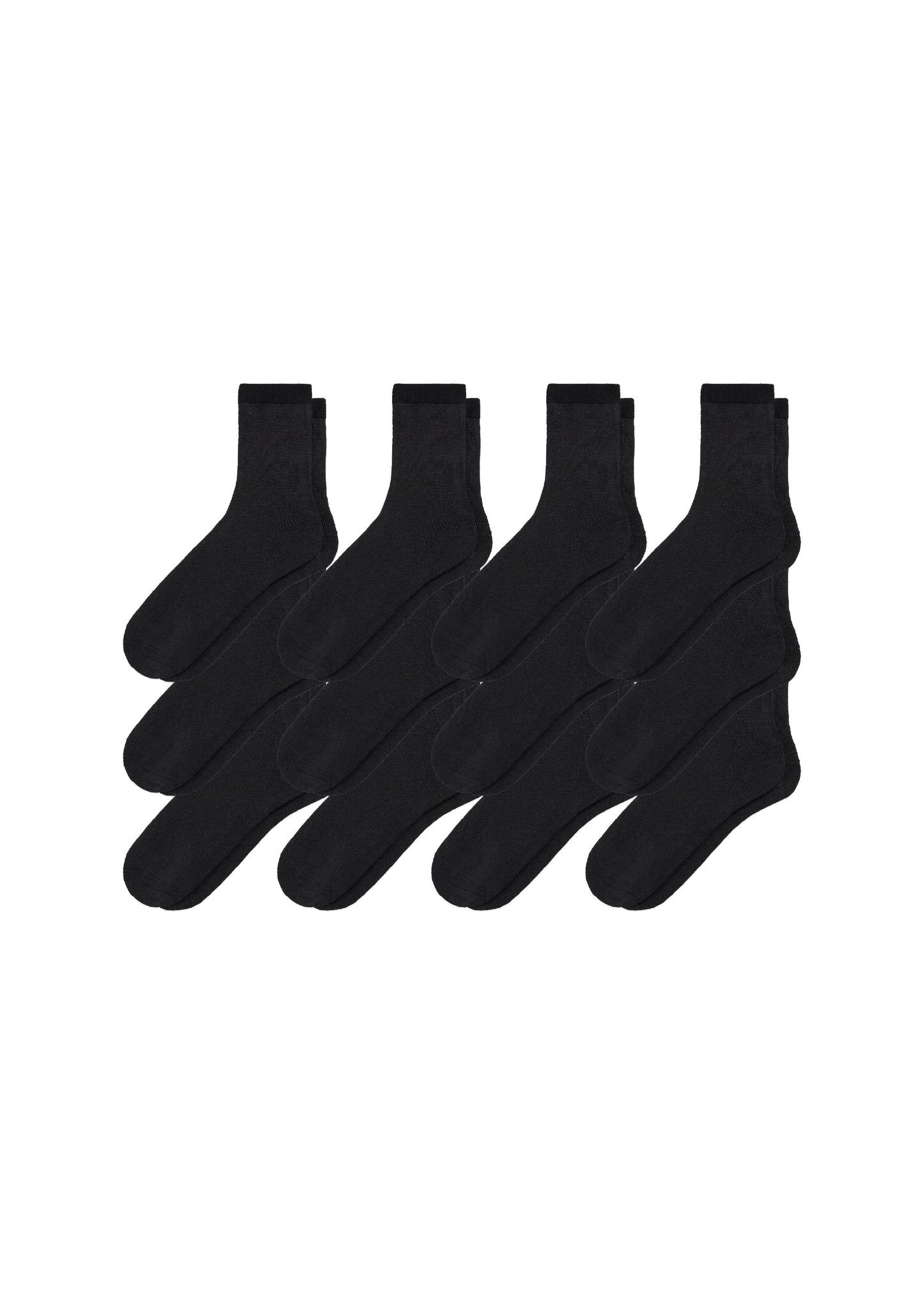12-Pack Women's Hemp Crew Socks