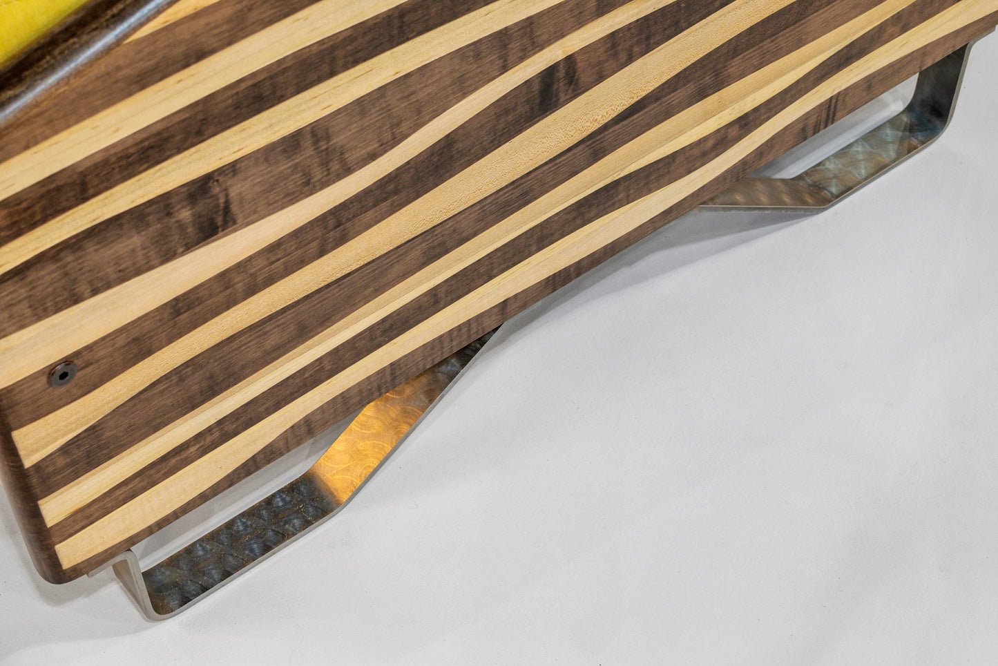 Loveseat – Peyton Mimosa with Zebra Arms (Mocha & Natural)