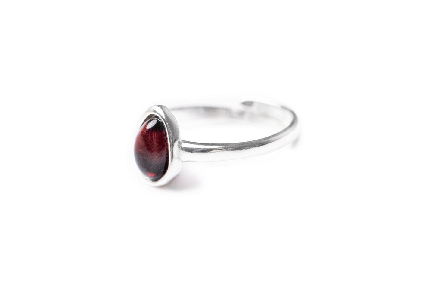 Cherry Amber ELEMENT Stacking Ring