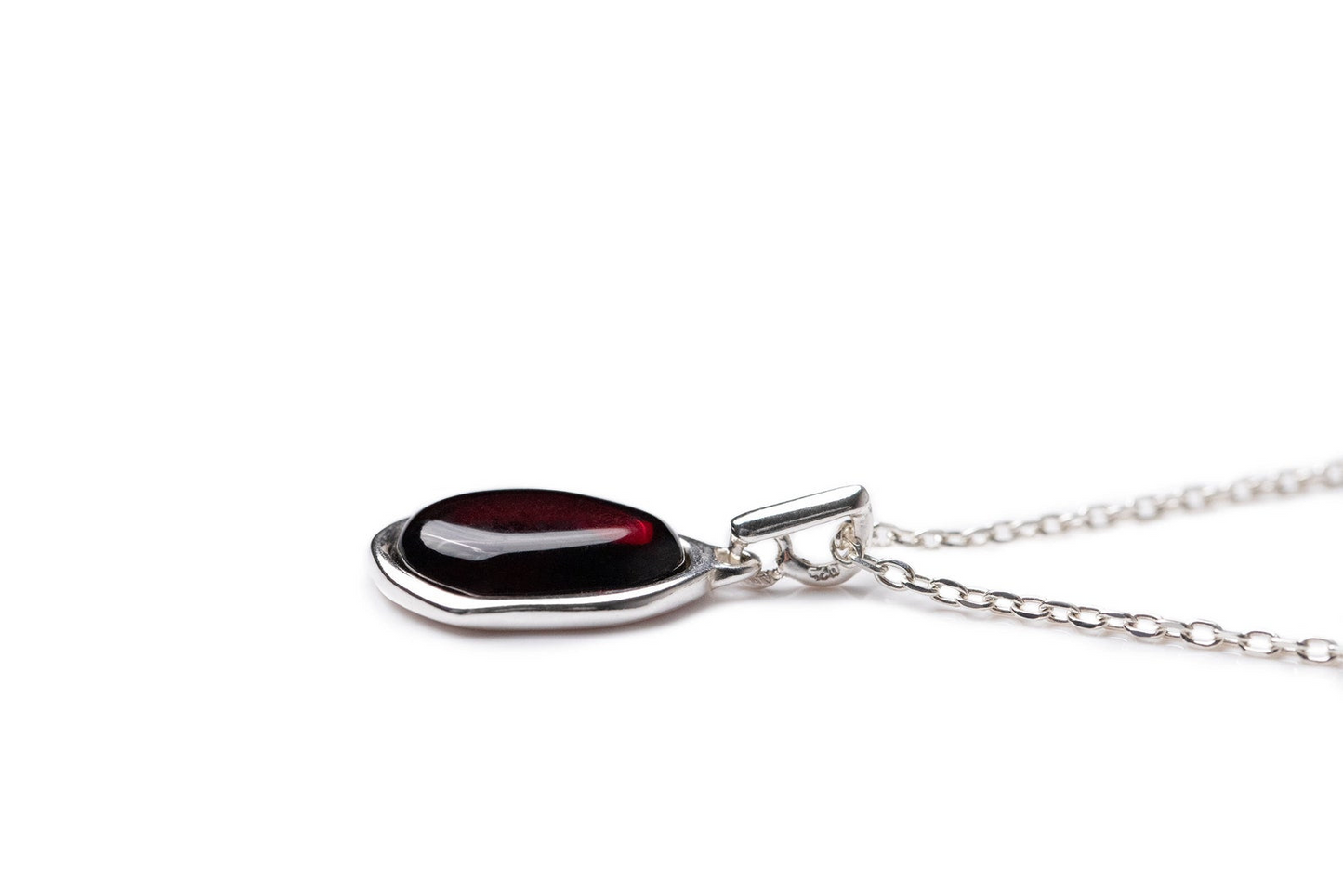 Cherry Amber ELEMENT Pendant Necklace