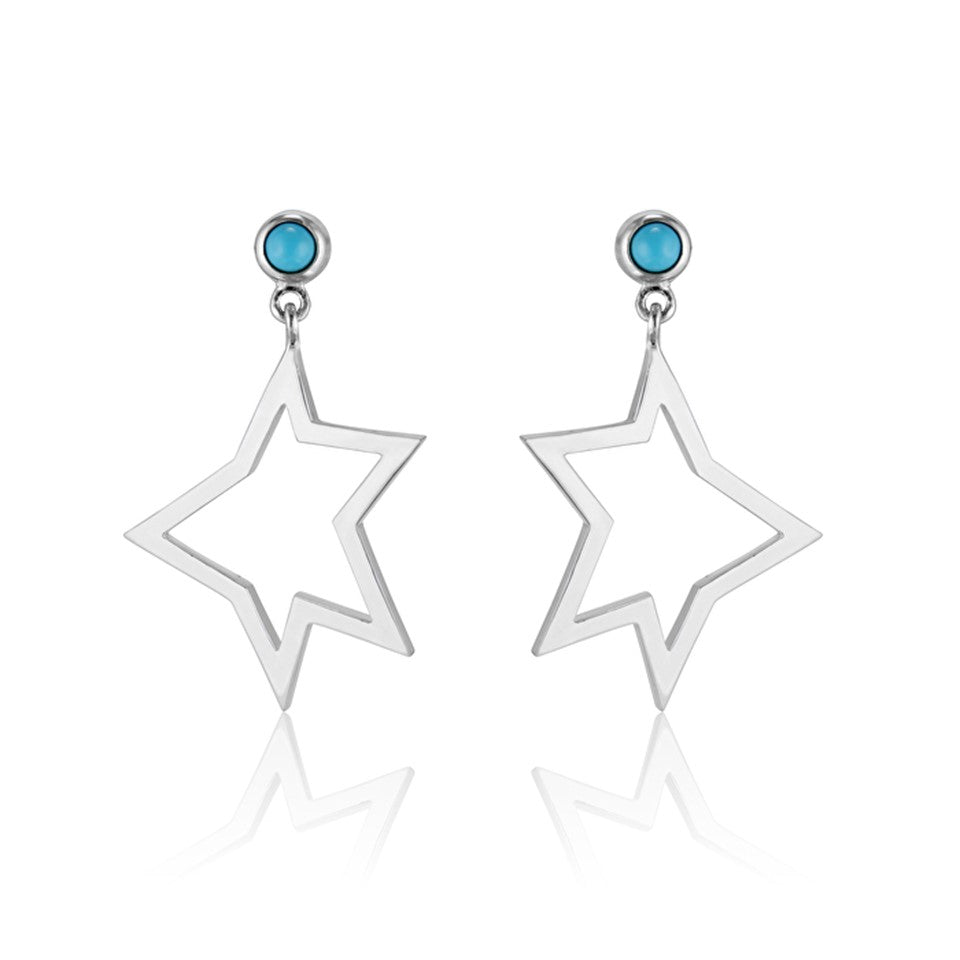 Le Petit Prince|Étoile Earrings with Turquoise