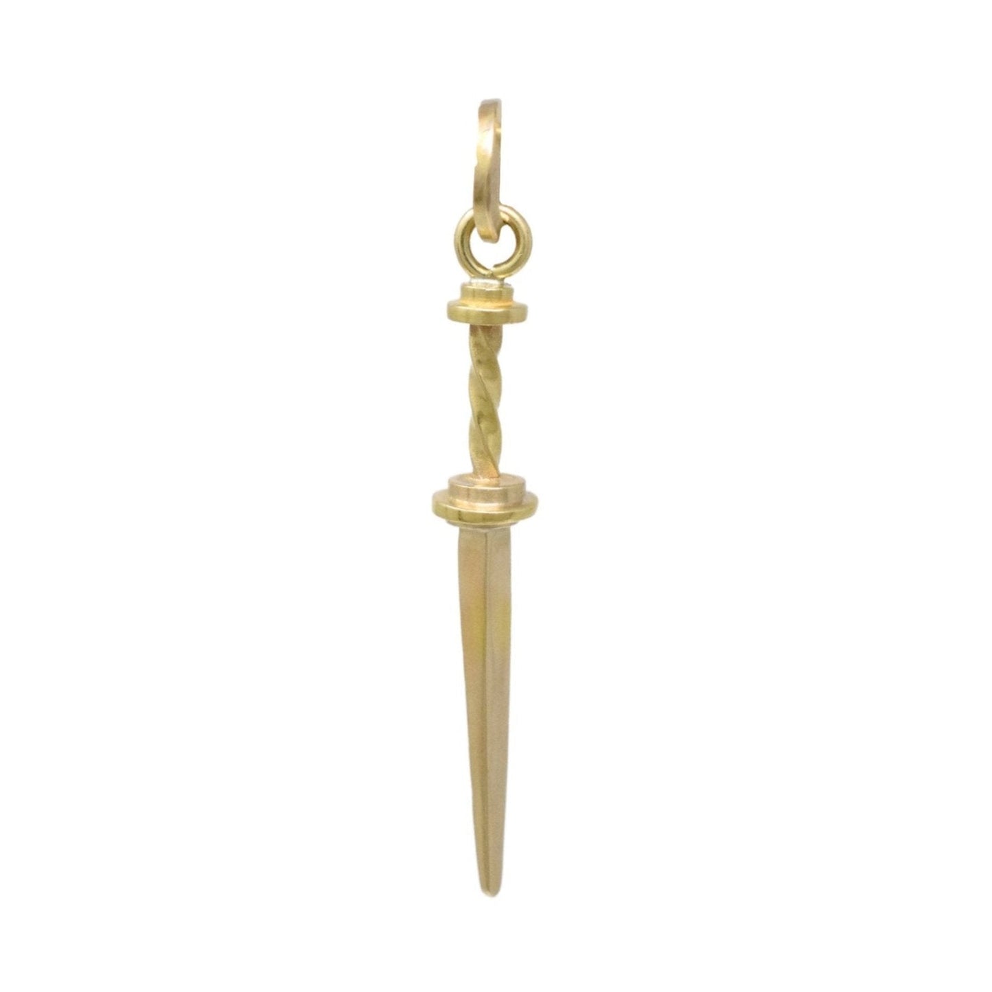 Rondel Dagger Pendant Charm