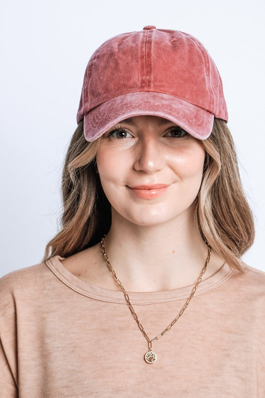 VINTAGE WASHED CAP