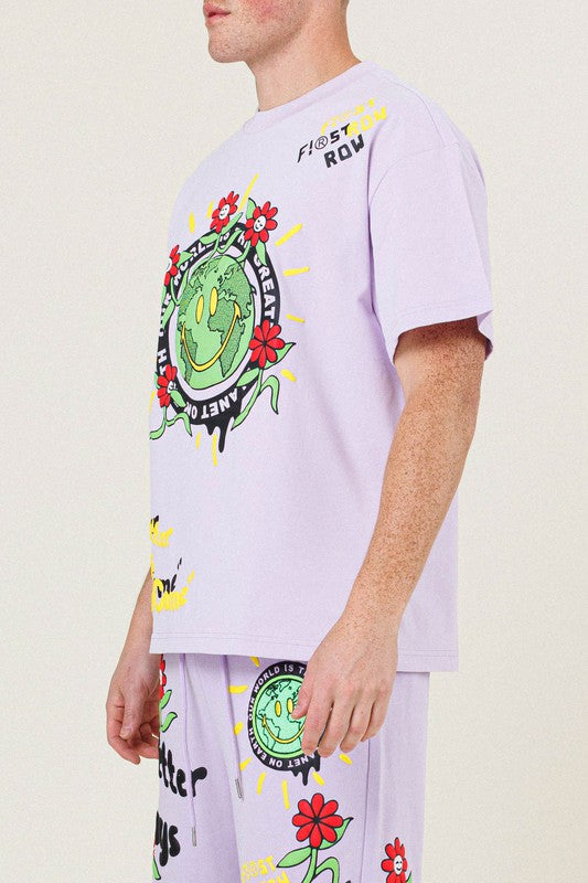 Flower Graphic Tee