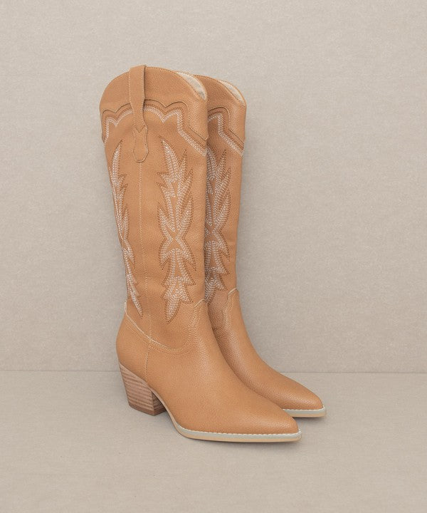 Oasis Society Ainsley - Embroidered Cowboy Boot