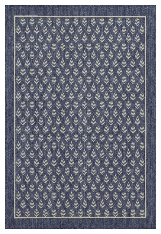 Sunshine GC_HAR2007 Blue 5 ft. 3 in. x 7 ft. 3 in. Indoor/Outdoor Area Rug