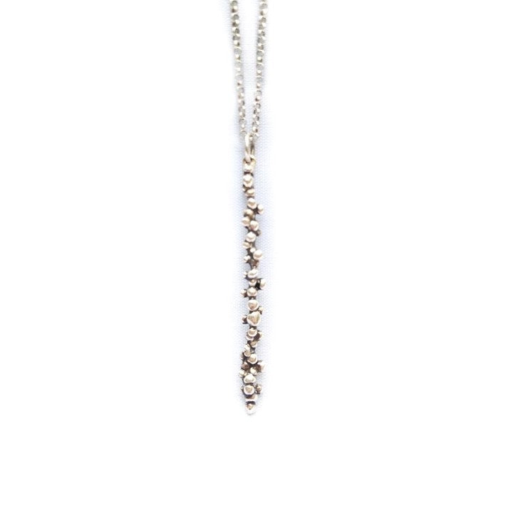 Joyful Twig Pendant Necklace|Sterling Silver