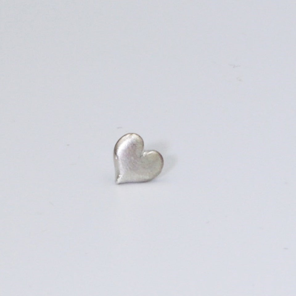 Heart Studs|Sterling Silver