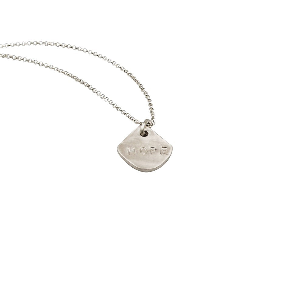 Hope Pendant Necklace|Sterling Silver