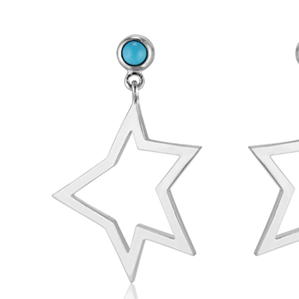 Le Petit Prince|Étoile Earrings with Turquoise