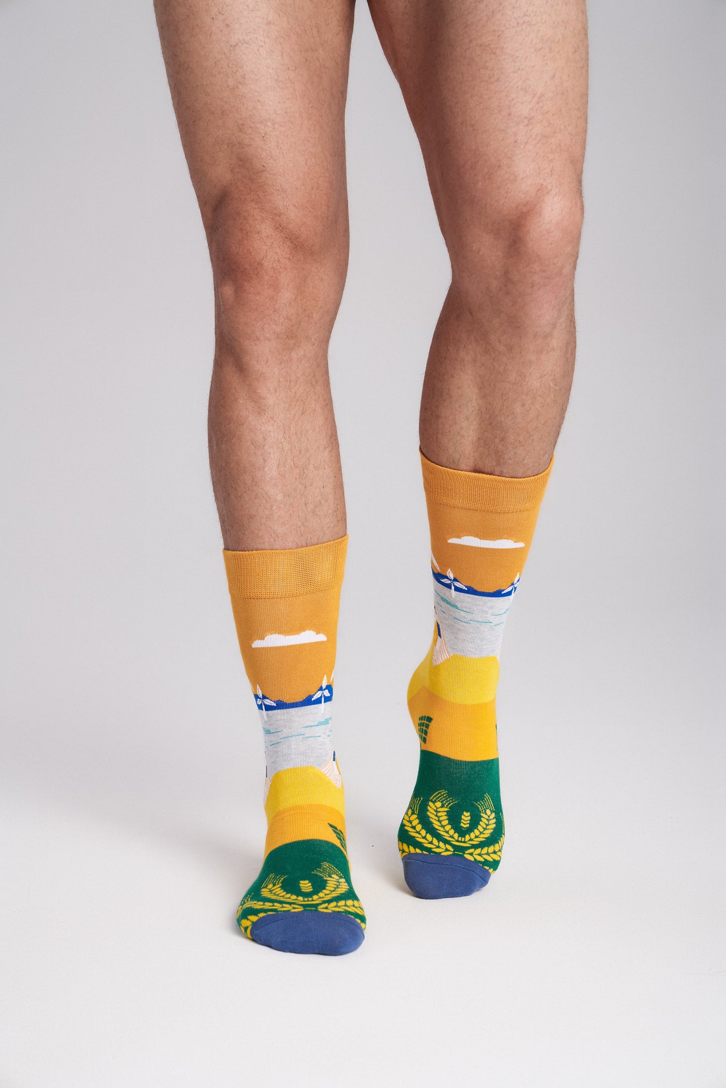 3-Pack Collectible Art Crew Socks – Clean Energy & Climate Action