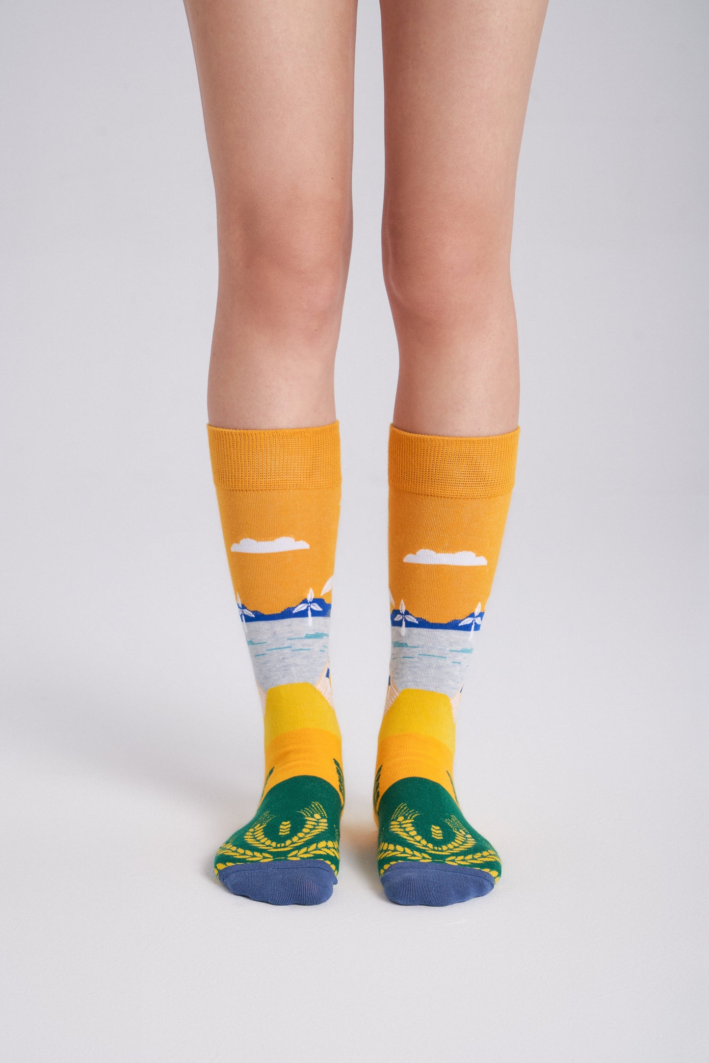 3-Pack Collectible Art Crew Socks – Clean Energy & Climate Action