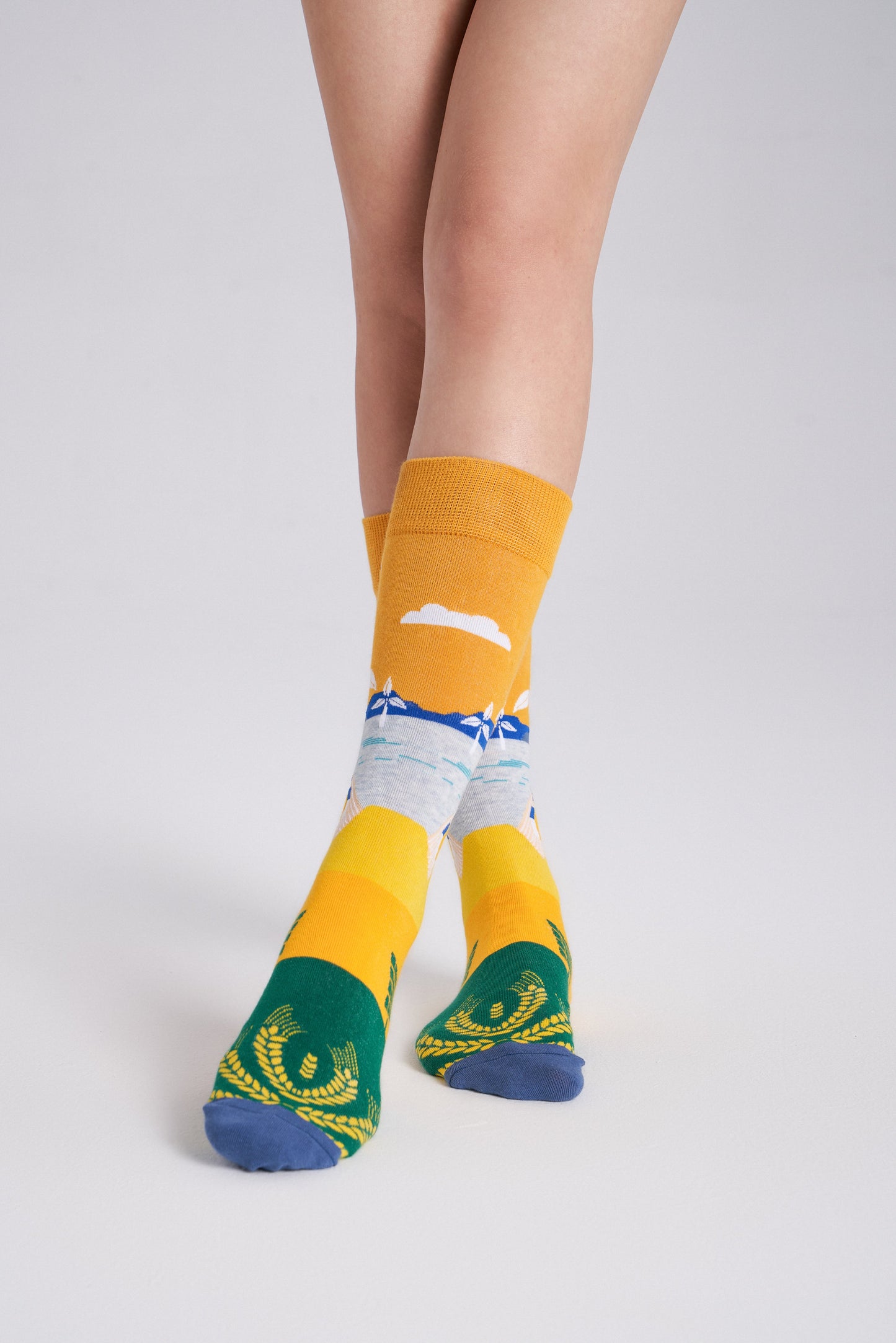 3-Pack Collectible Art Crew Socks – Clean Energy & Climate Action
