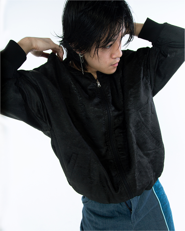 Lin Reversible Hoodie Black