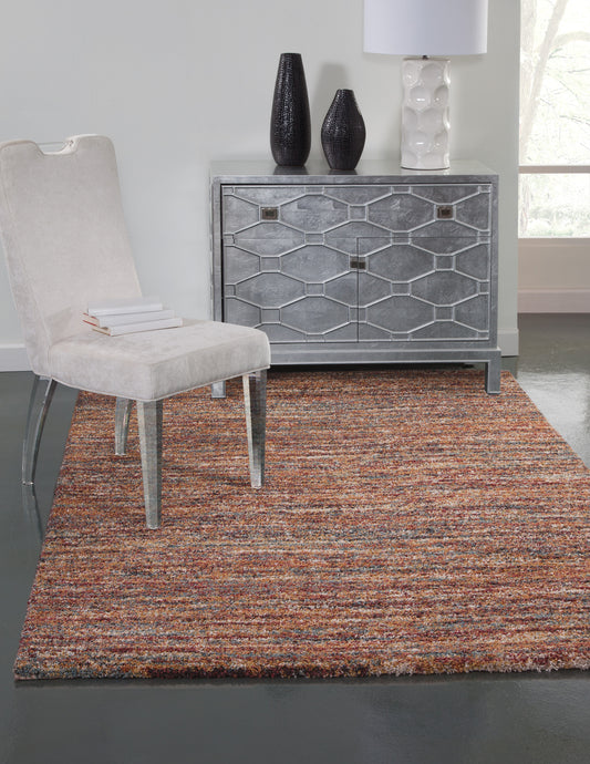 Zira Red/Multi Area Rug 8x10