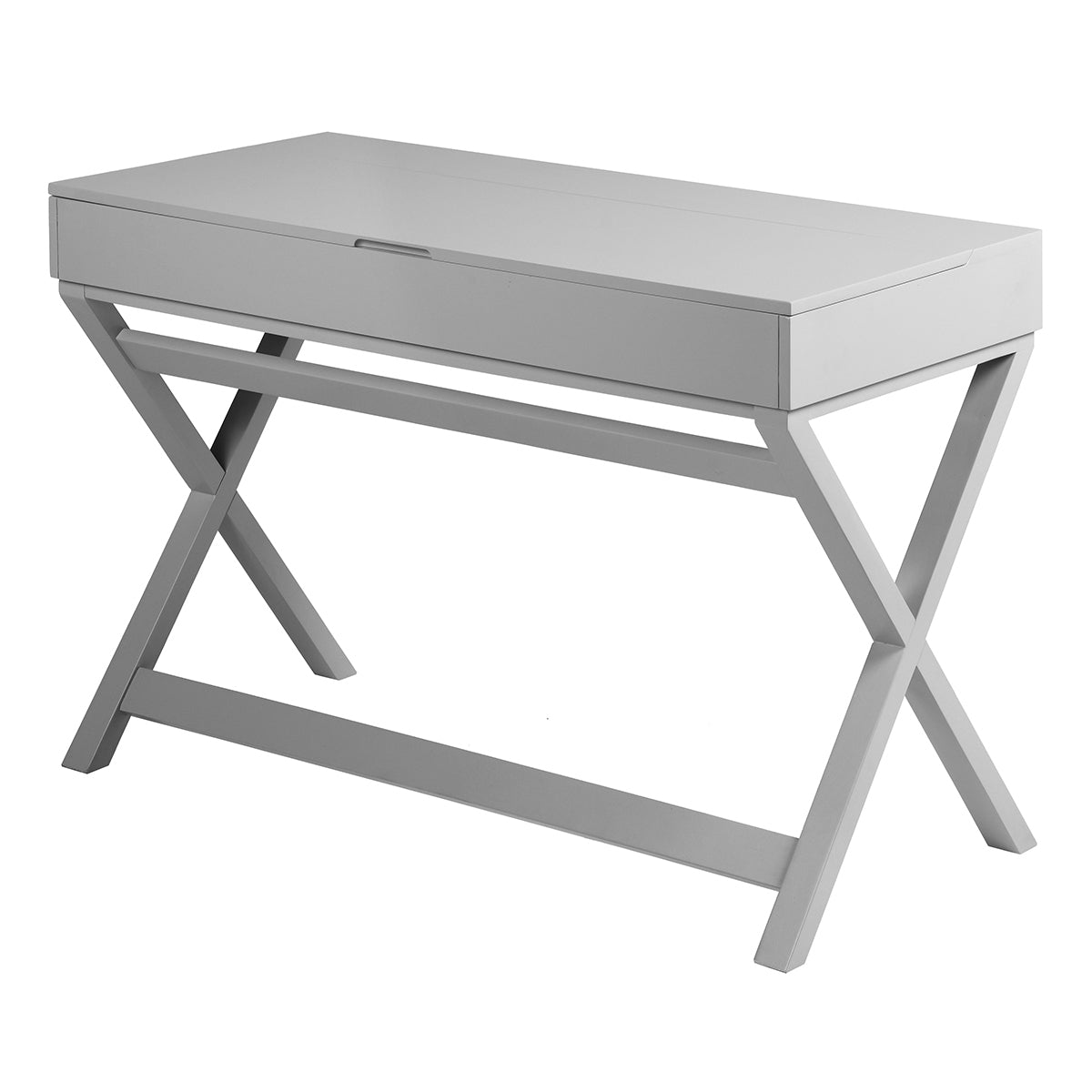 Lift Desk with 2 Drawer Storage, Computer Desk with Lift Table Top, Adjustable Height Table for Home Office, Living Room,grey