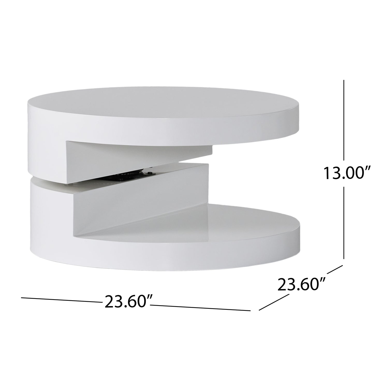 MODERNESQUE ROTATING COFFEE TABLE 3