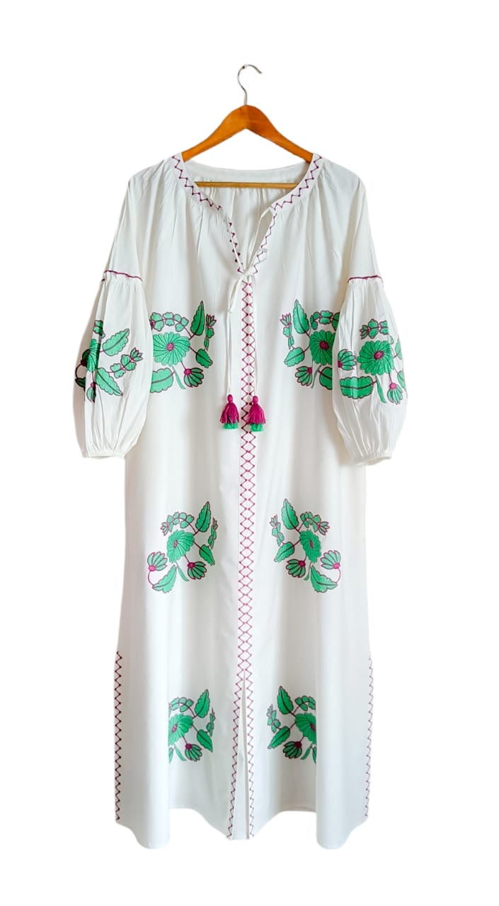 Fall Florals - White