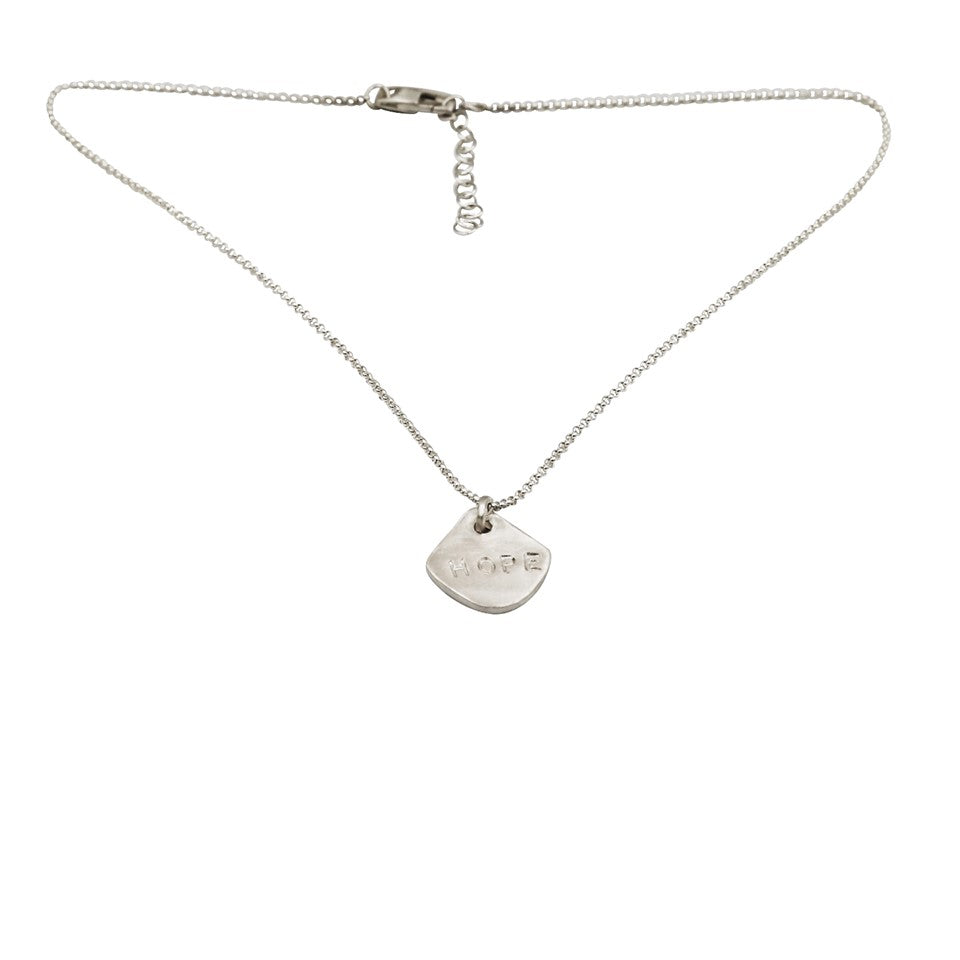 Hope Pendant Necklace|Sterling Silver