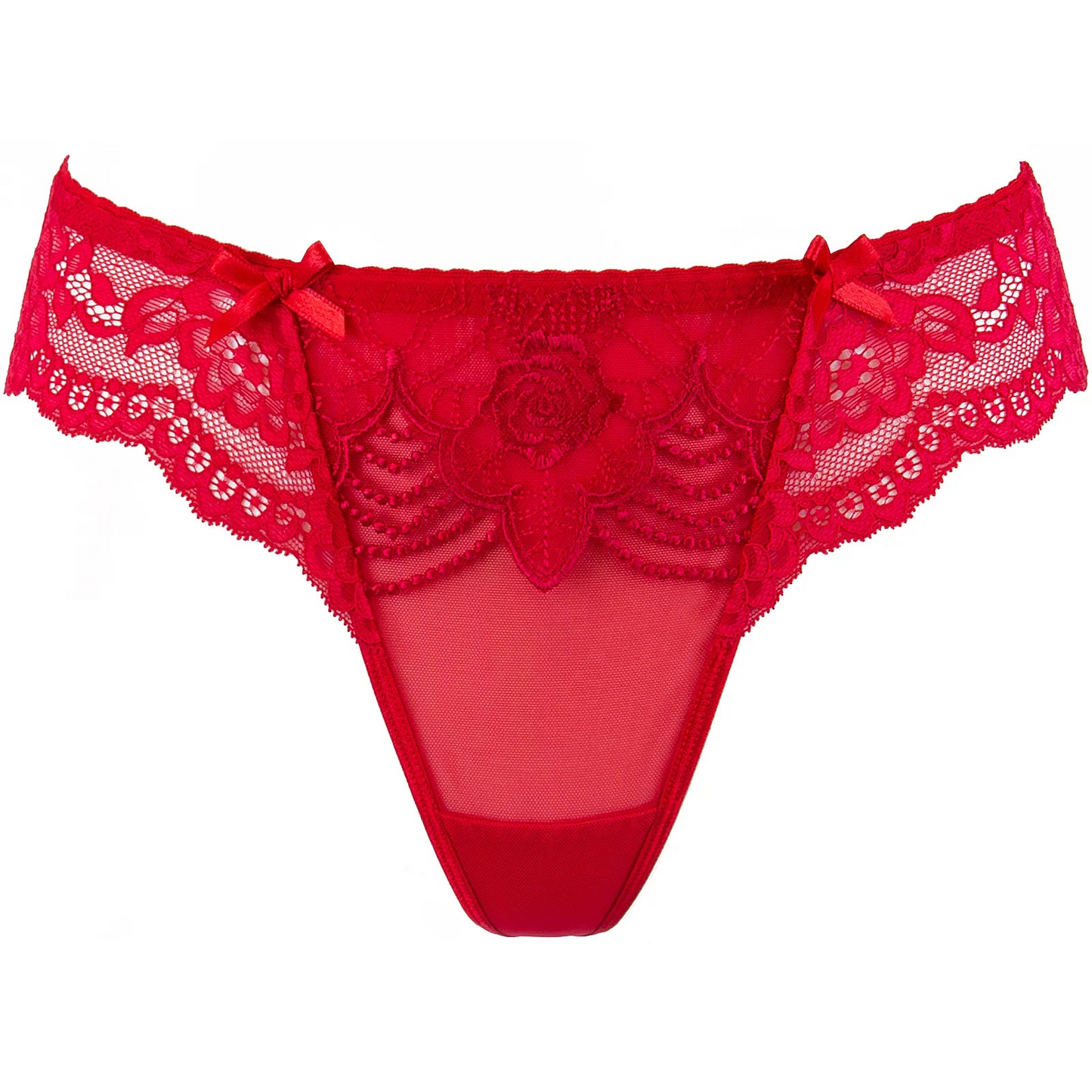 Axami Valentine Sheer Lace Thong Panty