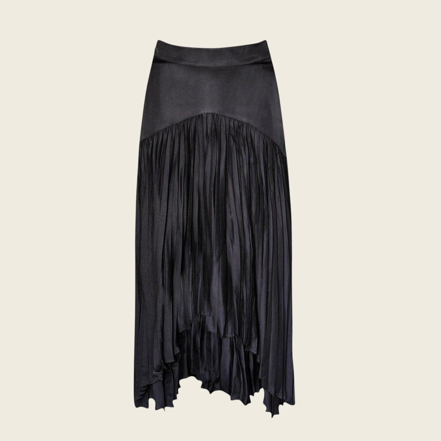 Maryanne Black Pleated Skirt – Stylish Women’s Midi Skirt