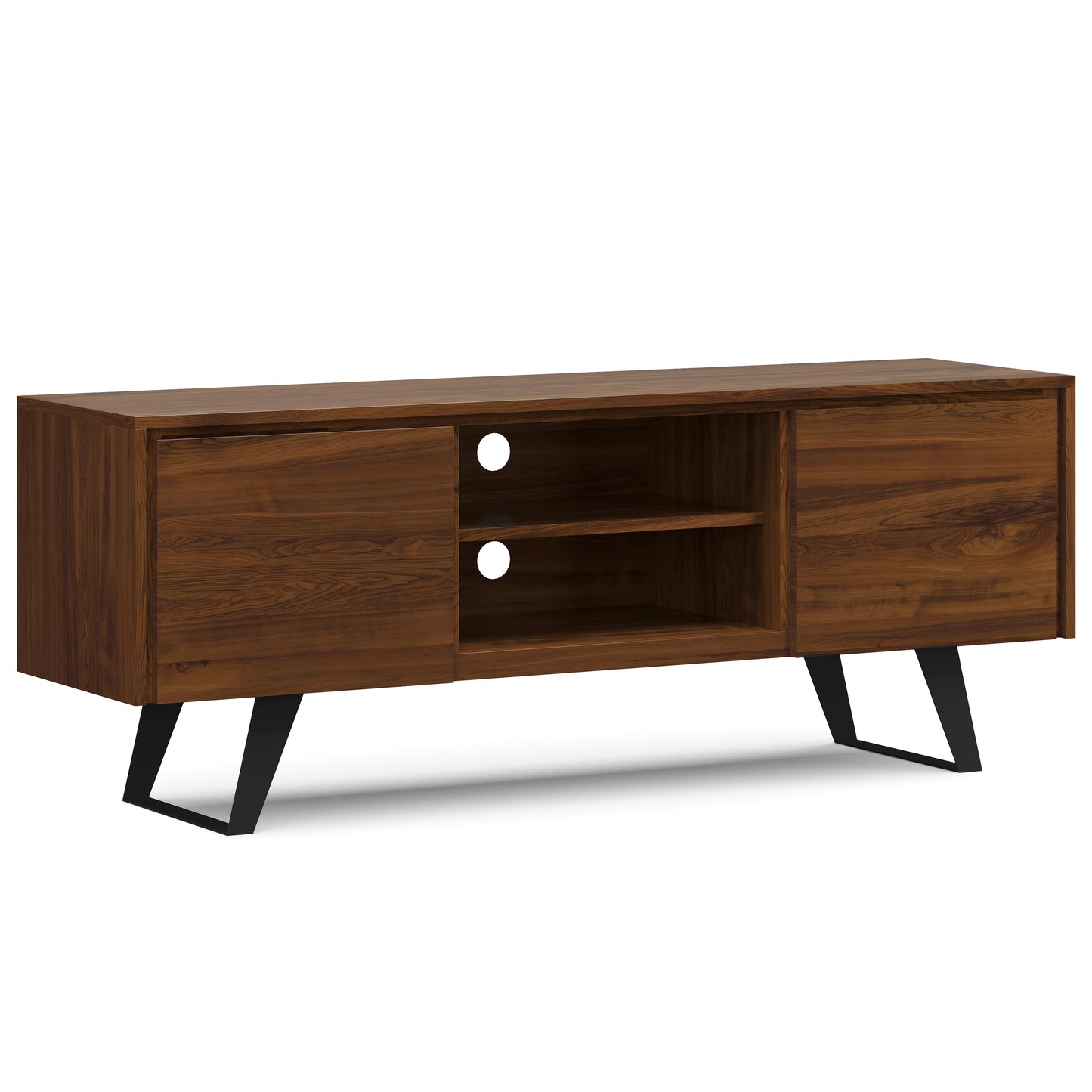 Lowry - TV Media Stand - Walnut