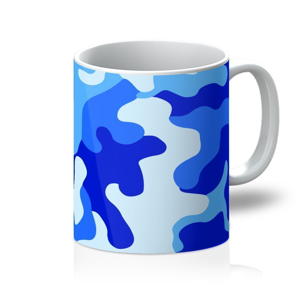 Blue Camo 1 Mug
