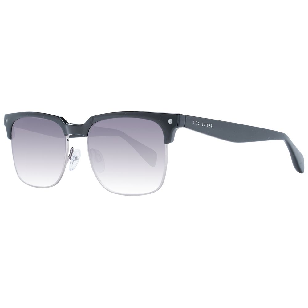 Ted Baker Black Acetate & Metal Sunglasses