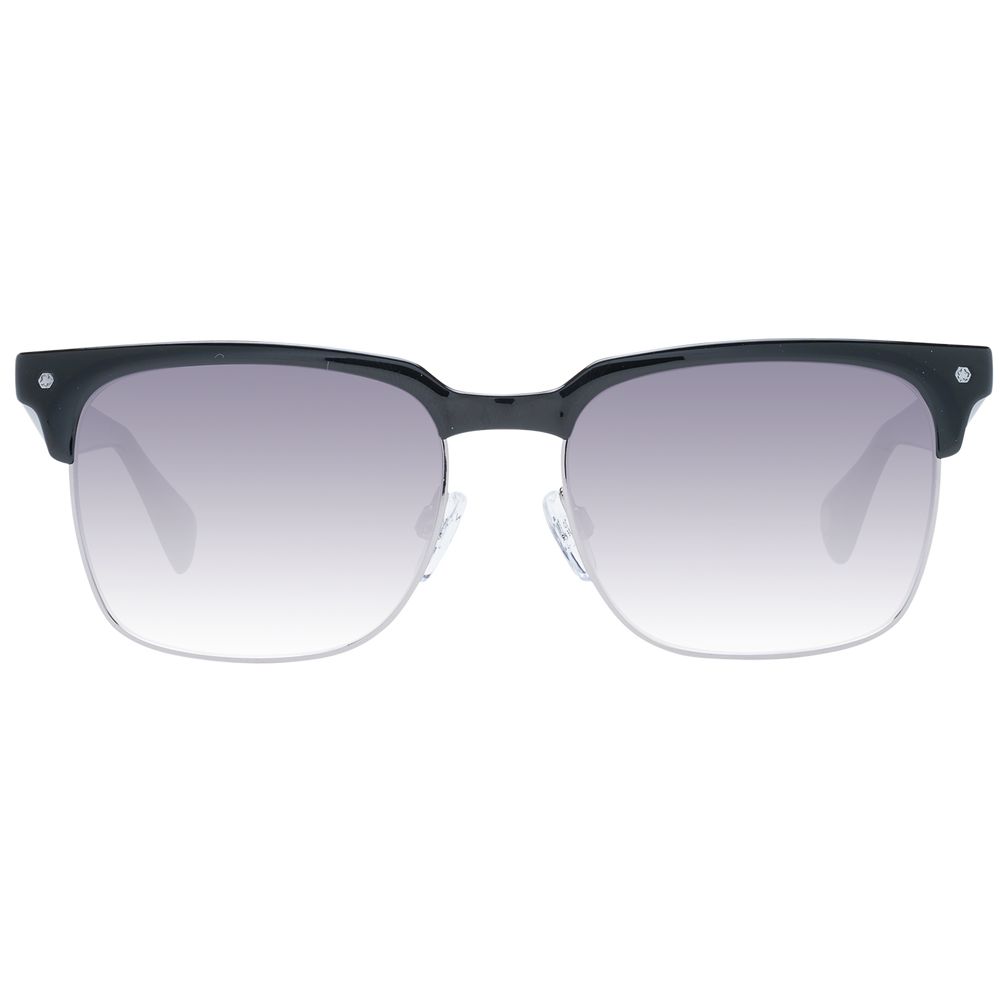 Ted Baker Black Acetate & Metal Sunglasses