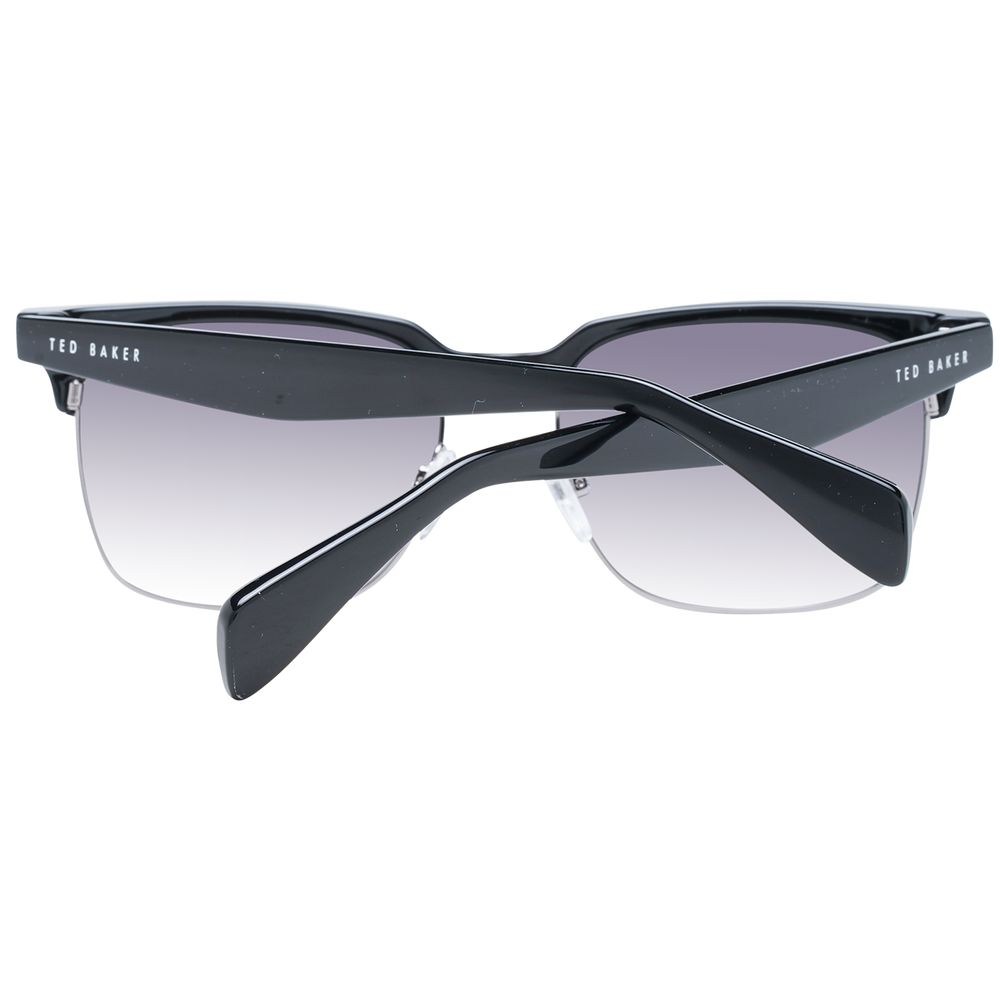 Ted Baker Black Acetate & Metal Sunglasses