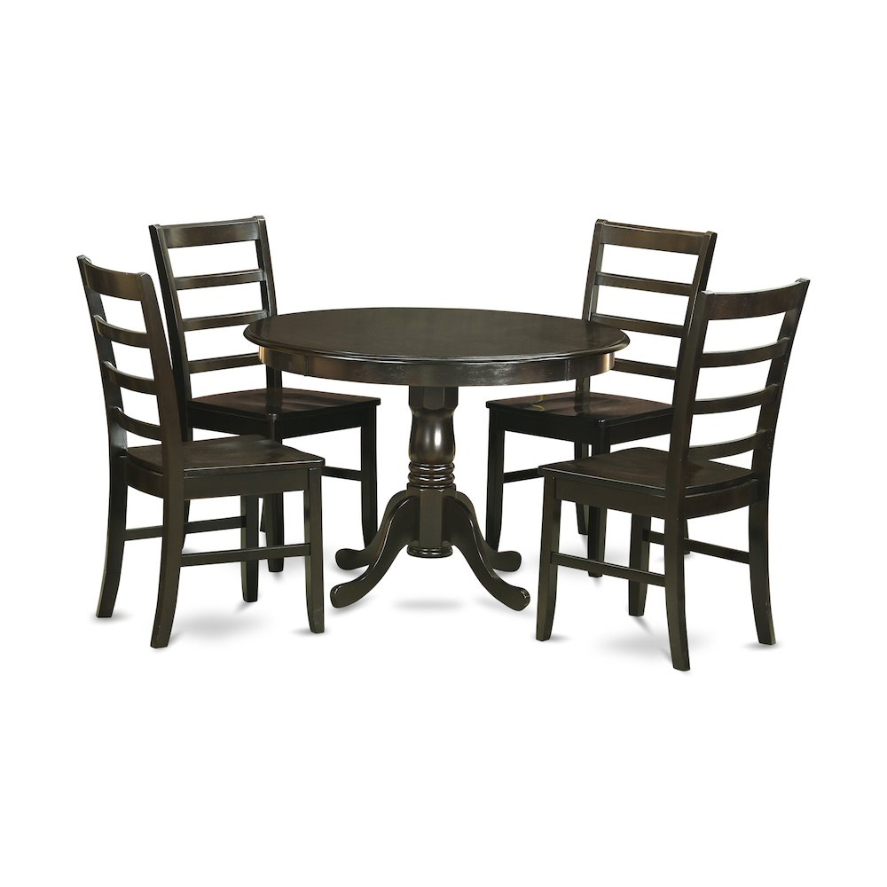 5  PC  small  Kitchen  Table  set-Kitchen  Table  and  4  Dinette  Chairs.