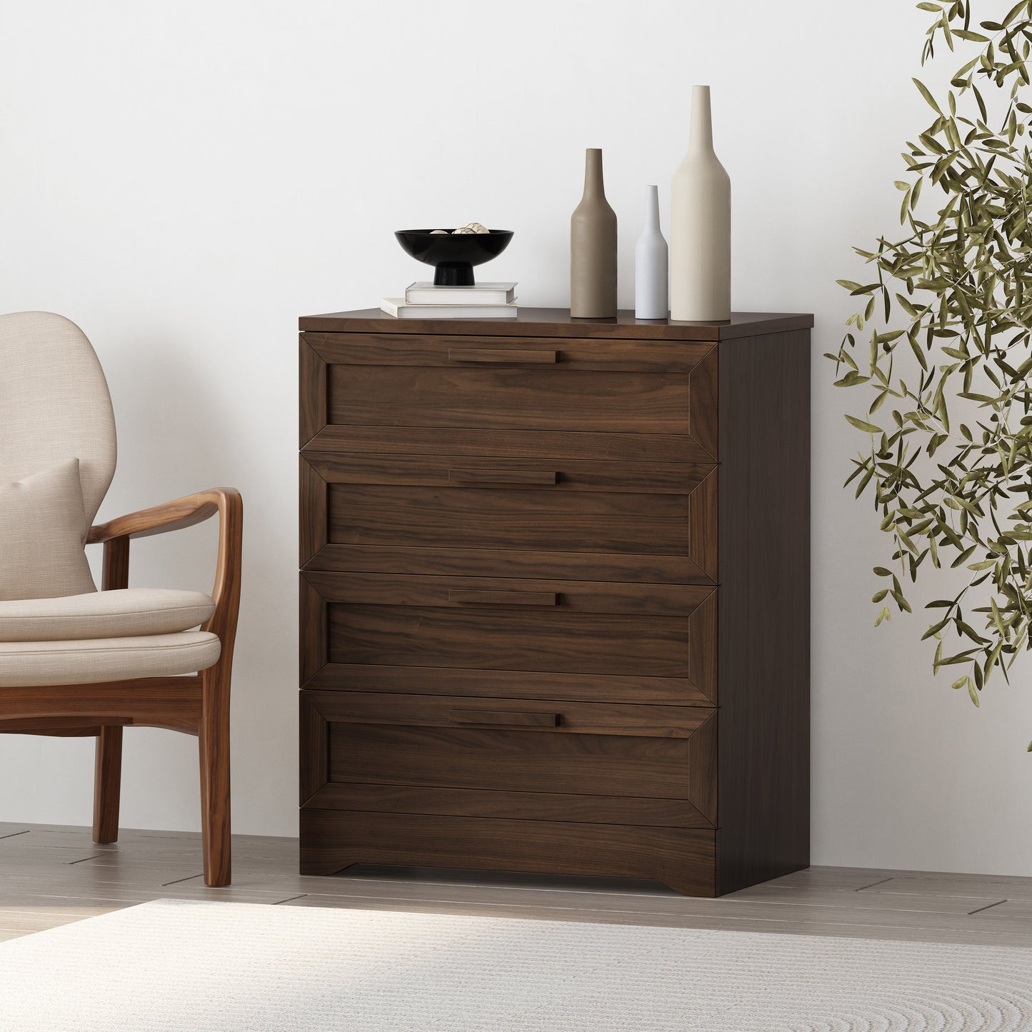 DELANEY     4-DRAWER DRESSER