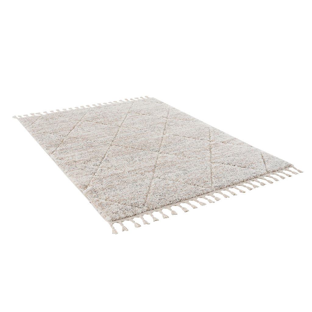 Talas Trellis Area Rug in Cream