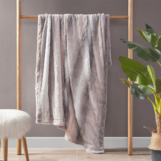 Oversized Faux Fur Throw